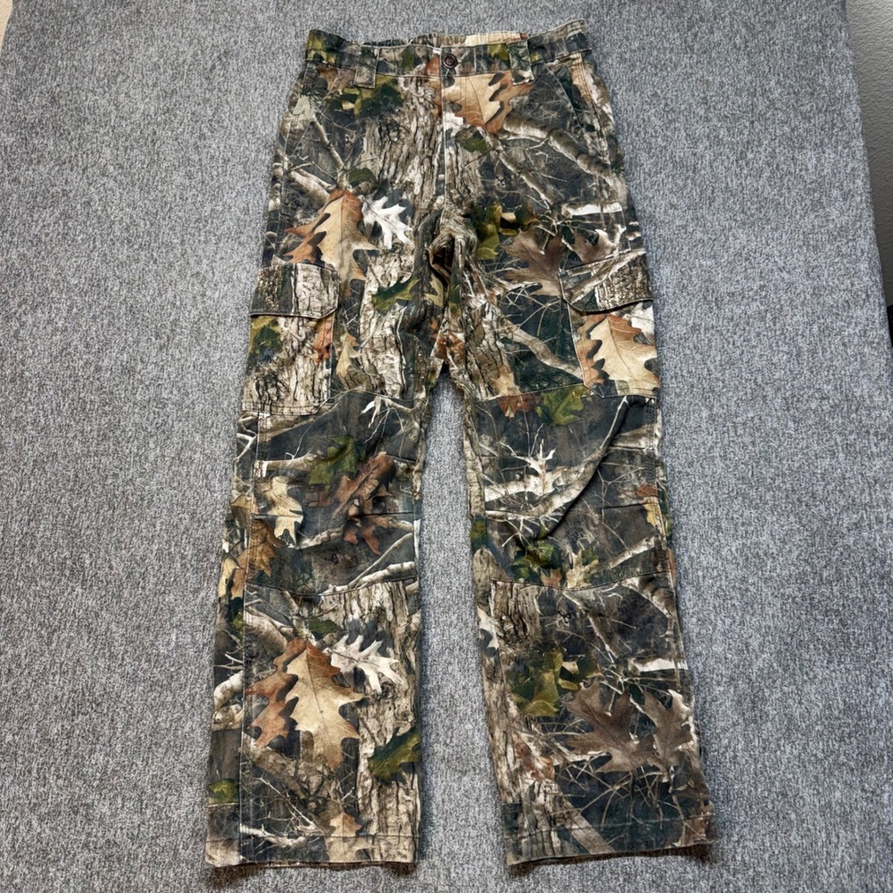 RedHead Silent-Hide Youth 2XL Camo Cargo Pants Forest Hunting Camouflage
